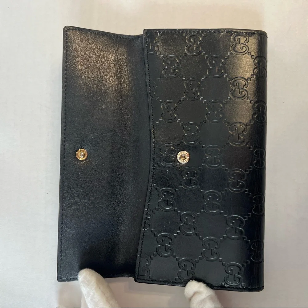 Gucci Guccissima Leather Long Wallet - Picture 12 of 16